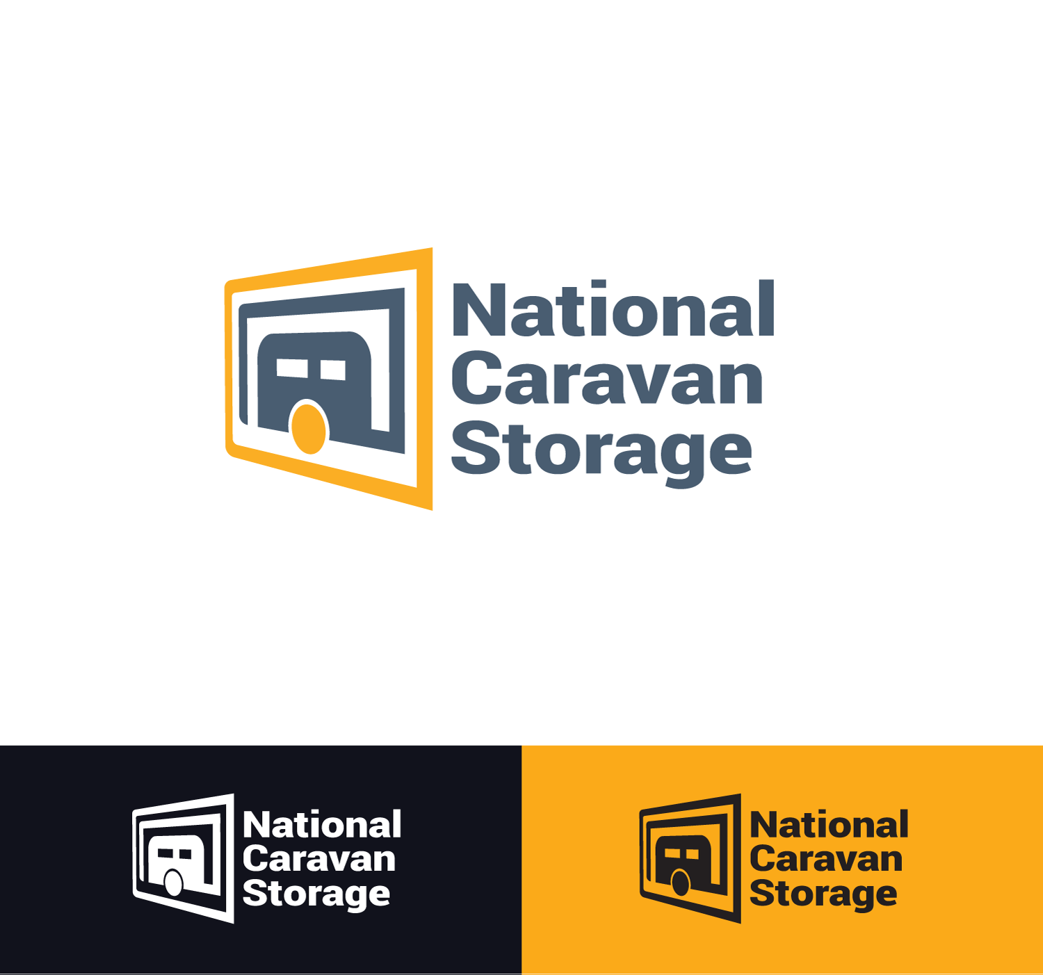 Logo Design by anonrotide for National Caravan Storage | Design #11113835