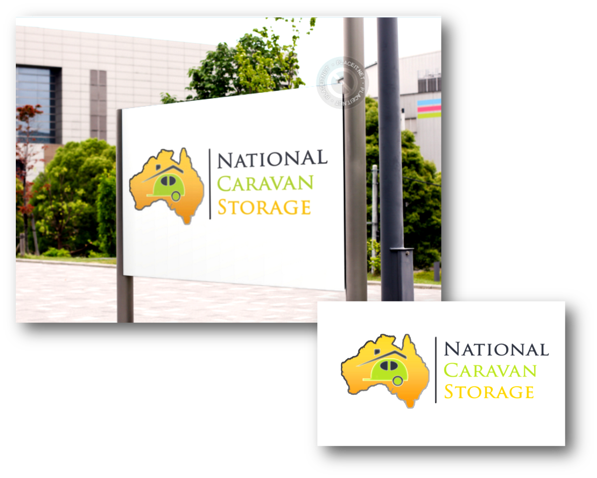 Logo Design by citygirl17 for National Caravan Storage | Design #11062611