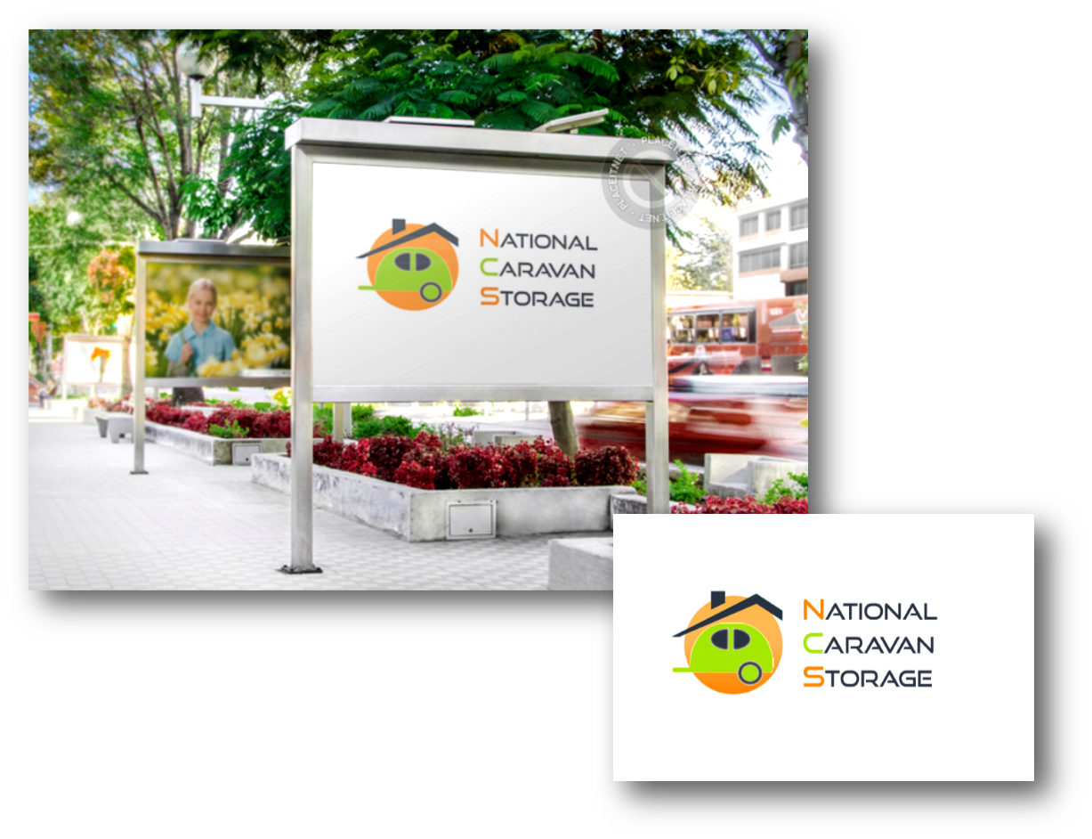 Diseño de Logo por citygirl17 para National Caravan Storage | Diseño #11062612