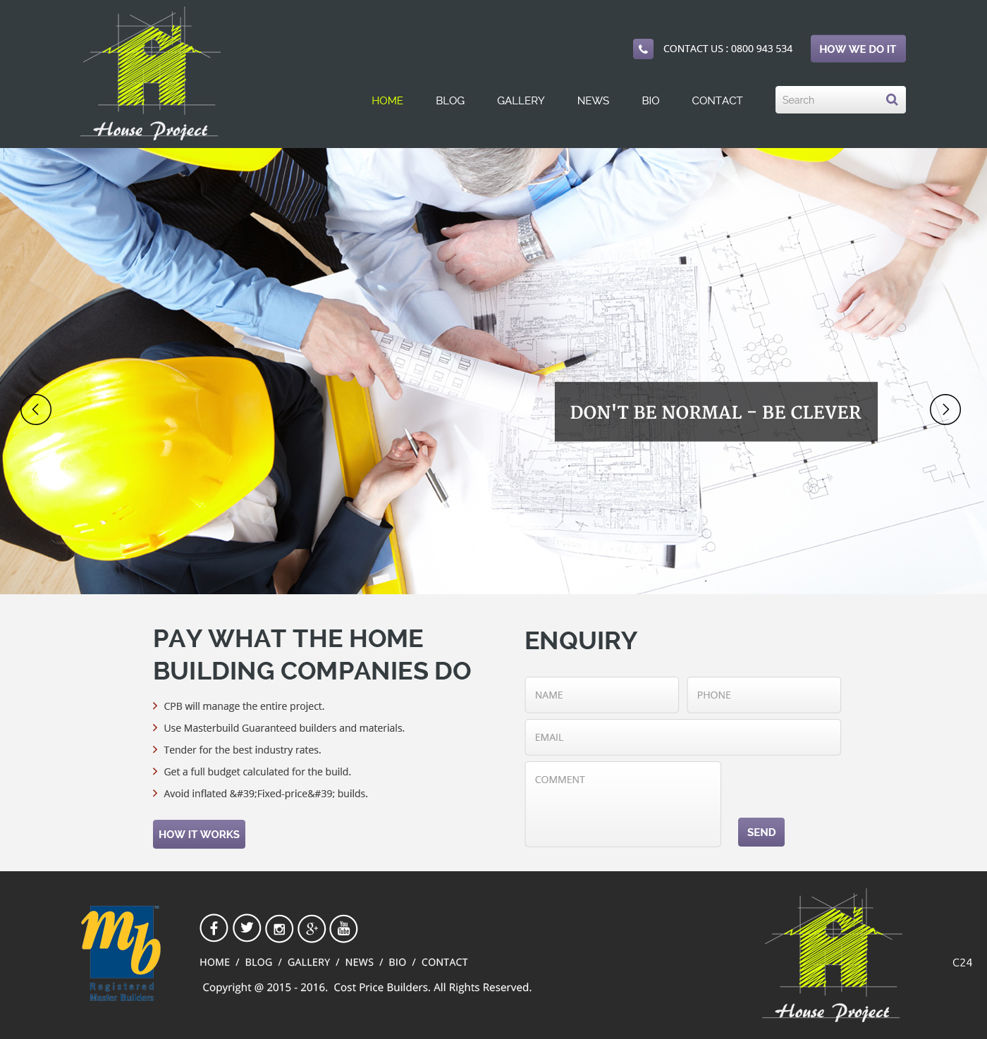 Diseño Web por pb para Webber Projects Ltd | Diseño #11020310