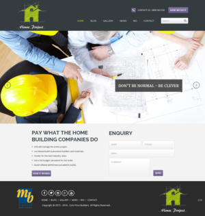 Diseño Web por pb para Webber Projects Ltd | Diseño: #11020310
