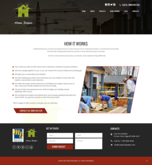 Diseño Web por pb para Webber Projects Ltd | Diseño: #11020338
