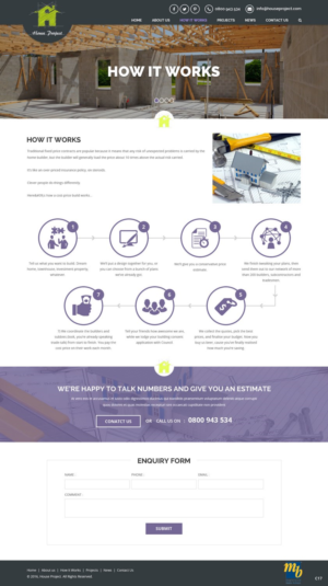 Diseño Web por pb para Webber Projects Ltd | Diseño: #11033099