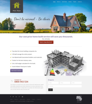 Diseño Web por pb para Webber Projects Ltd | Diseño: #11033102