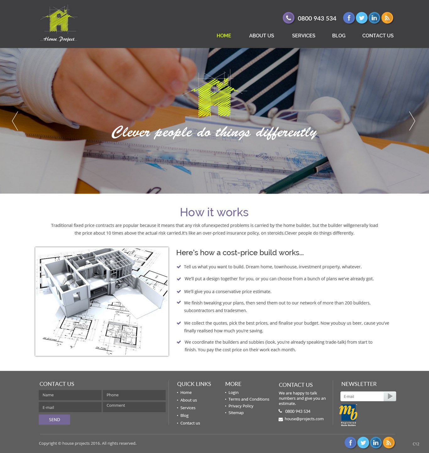 Diseño Web por pb para Webber Projects Ltd | Diseño #11033112