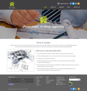 Diseño Web por pb para Webber Projects Ltd | Diseño: #11033112