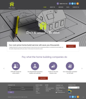 Diseño Web por pb para Webber Projects Ltd | Diseño: #11033115