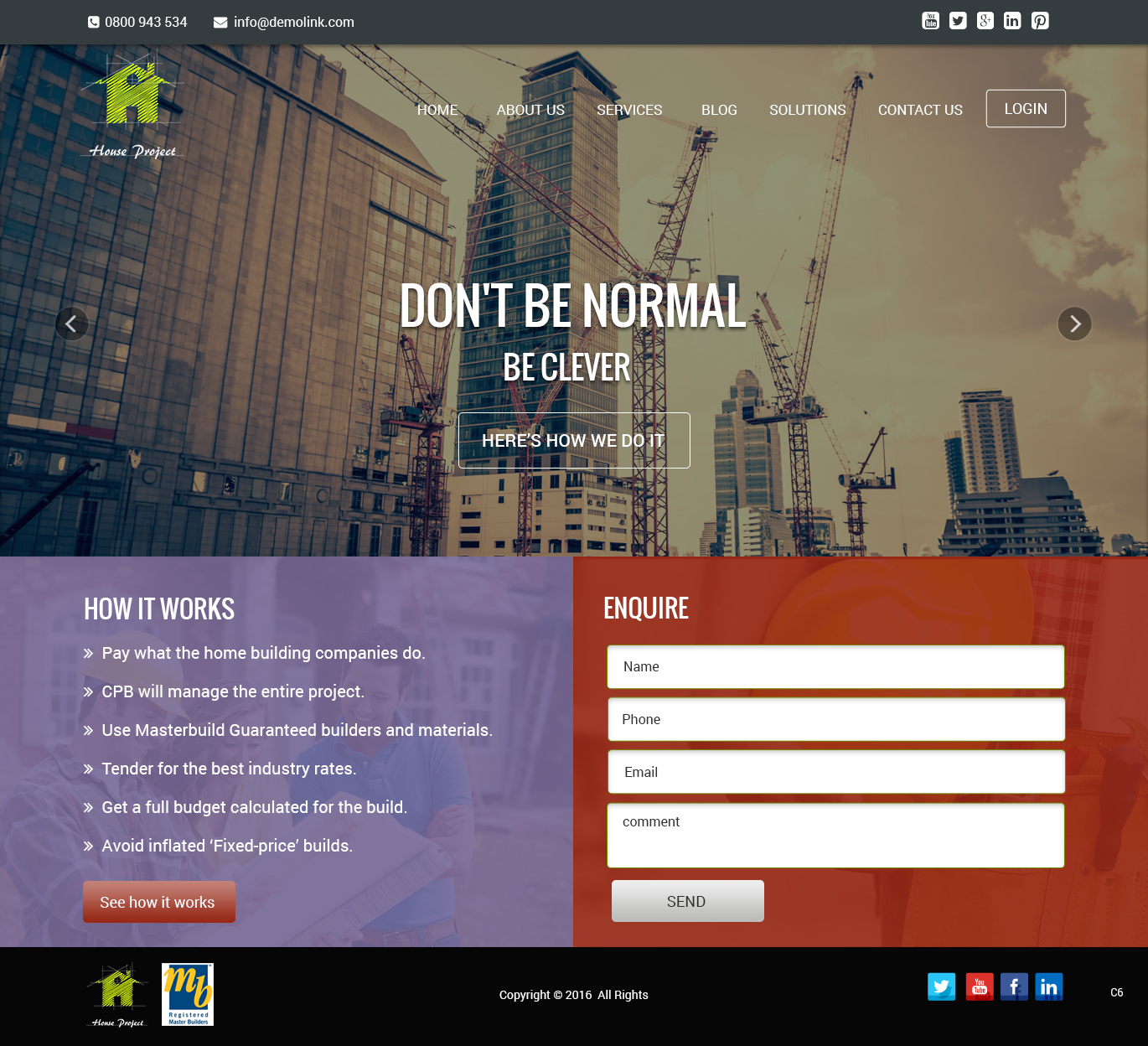 Diseño Web por pb para Webber Projects Ltd | Diseño #11038733