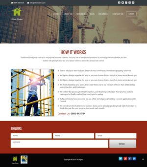 Diseño Web por pb para Webber Projects Ltd | Diseño: #11038734