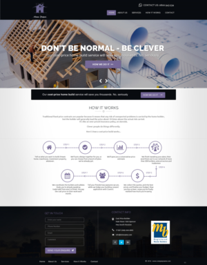 Web Design by pb for Webber Projects Ltd | Design: #11078101