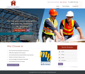 Diseño Web por Sbss para Webber Projects Ltd | Diseño: #11015798