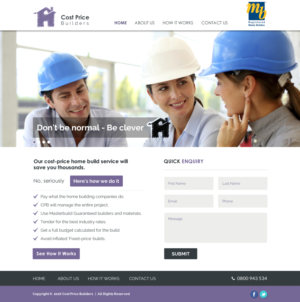 Diseño Web por Sbss para Webber Projects Ltd | Diseño: #11018199