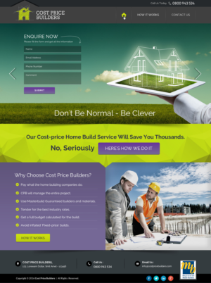 Diseño Web por Sbss para Webber Projects Ltd | Diseño: #11018206