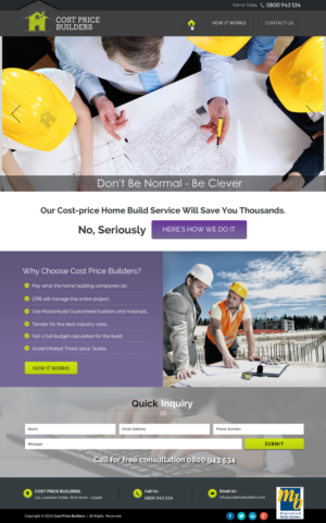 Diseño Web por Sbss para Webber Projects Ltd | Diseño: #11018334