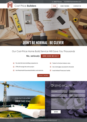 Diseño Web por Sbss para Webber Projects Ltd | Diseño: #11020348
