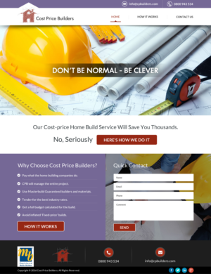 Diseño Web por Sbss para Webber Projects Ltd | Diseño: #11030397