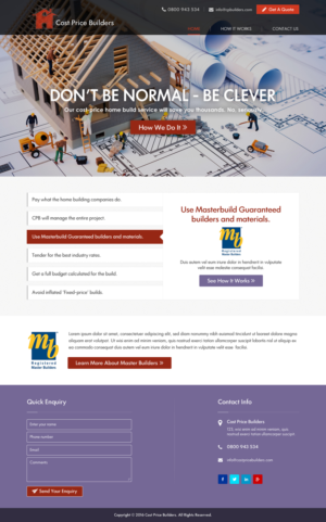Diseño Web por Sbss para Webber Projects Ltd | Diseño: #11066232