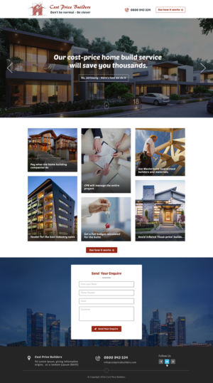 Diseño Web por Ved Web Services para Webber Projects Ltd | Diseño: #11019582