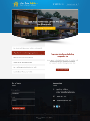 Diseño Web por Ved Web Services para Webber Projects Ltd | Diseño: #11036609