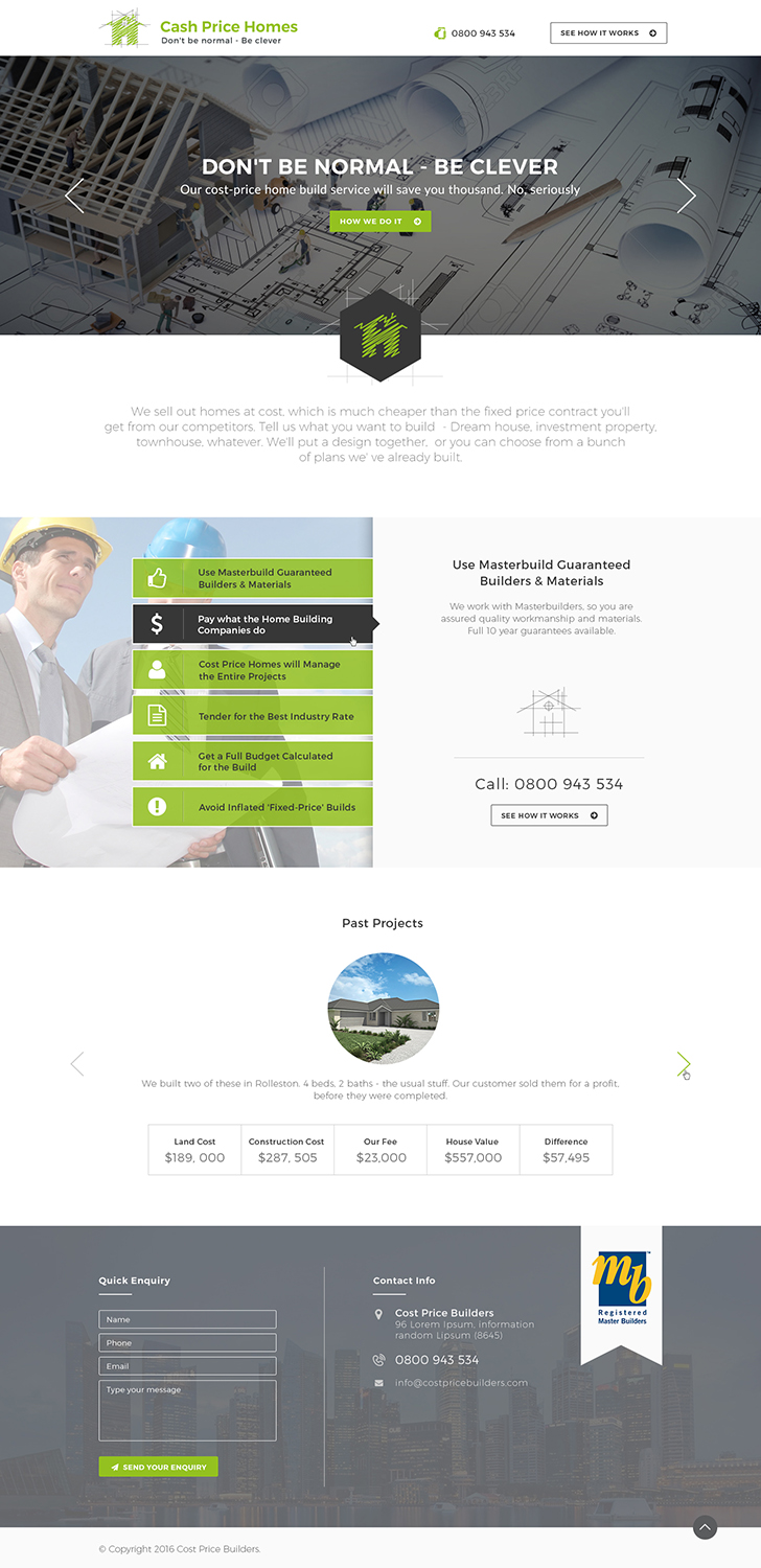 Diseño Web por Ved Web Services para Webber Projects Ltd | Diseño #11132483