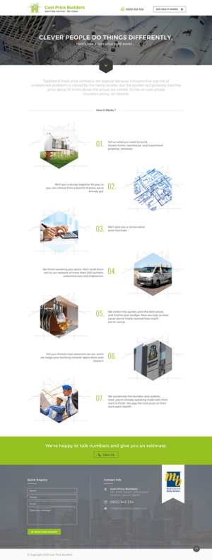 Diseño Web por Ved Web Services para Webber Projects Ltd | Diseño: #11132484