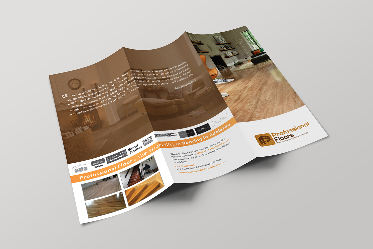 Diseño de Flyer por alex989 para AAA.Professional Floors | Diseño #11020408