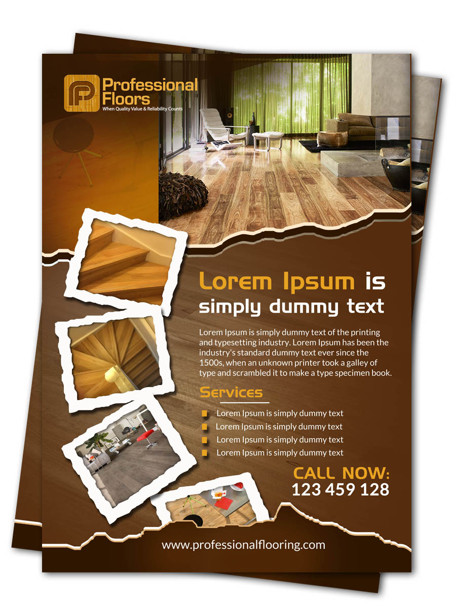 Diseño de Flyer por creative.bugs para AAA.Professional Floors | Diseño #11005600