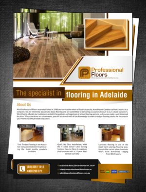 Design de Flyer par creative.bugs pour AAA.Professional Floors | Design : #11024349