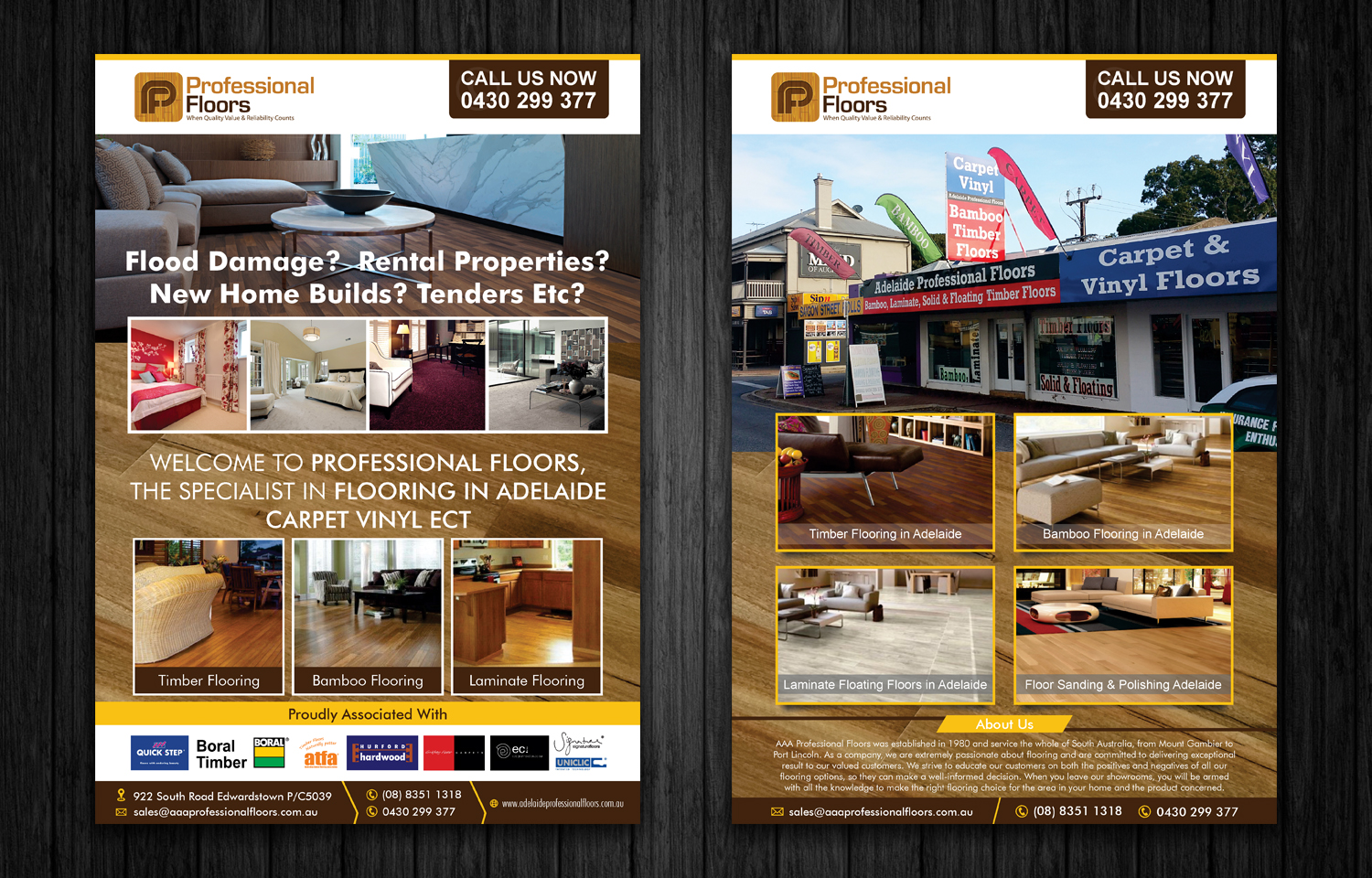 Flyer Design by ecorokerz for AAA.Professional Floors | Design #11027388