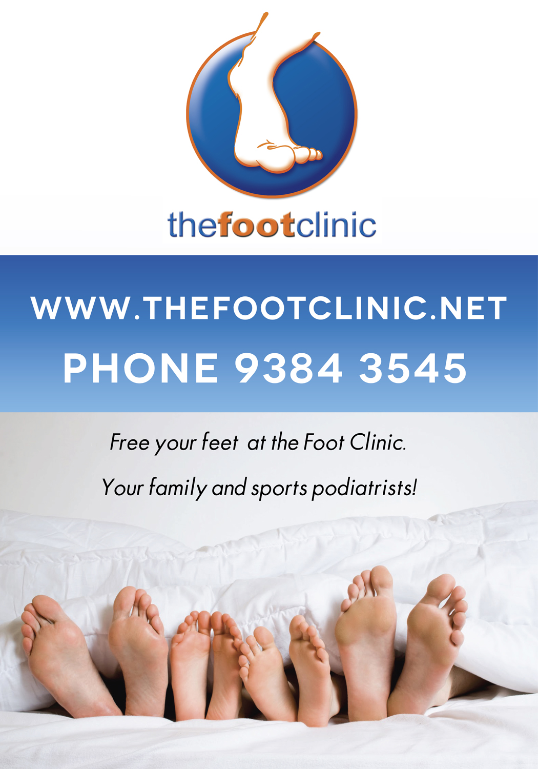 Poster Design by Irina  for The Foot Clinic | Design #11047202