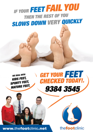 Poster Design by UrbainFX for The Foot Clinic | Design: #11104614