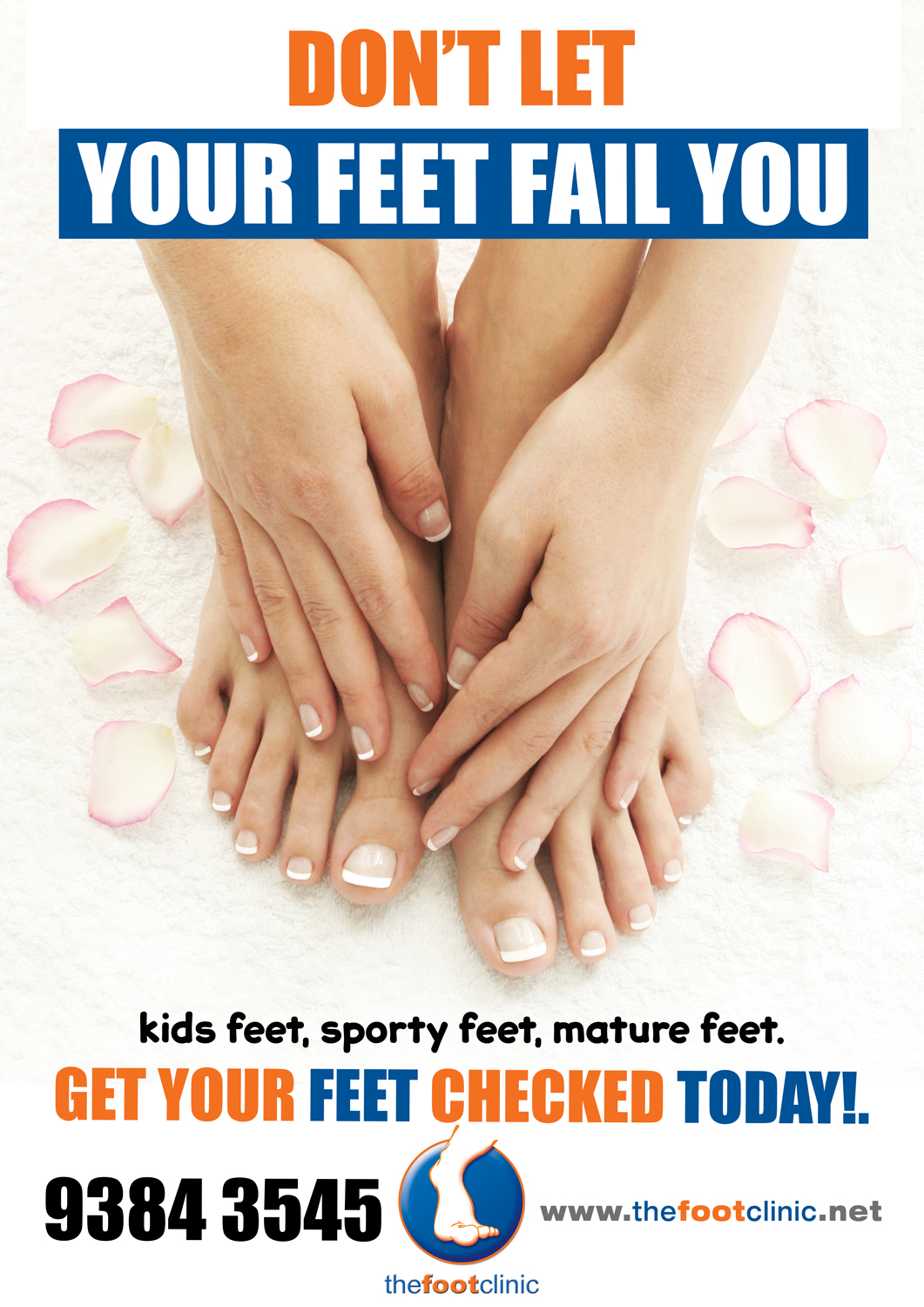 Poster Design by UrbainFX for The Foot Clinic | Design #11104959