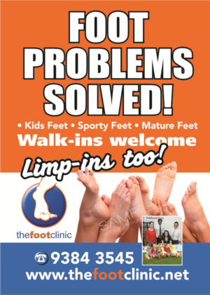 Poster-Design von the artworks für The Foot Clinic | Design #11017517