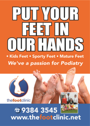 Podiatry Clinic needs an A0 poster design | Poster-Design von the artworks