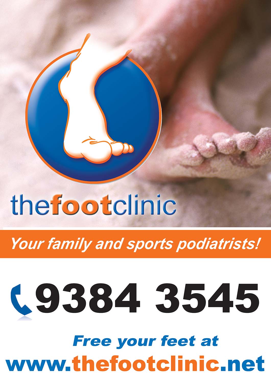 Poster Design by - SWING - for The Foot Clinic | Design #11094000