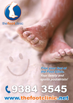 Poster-Design von - SWING - für The Foot Clinic | Design #11102096