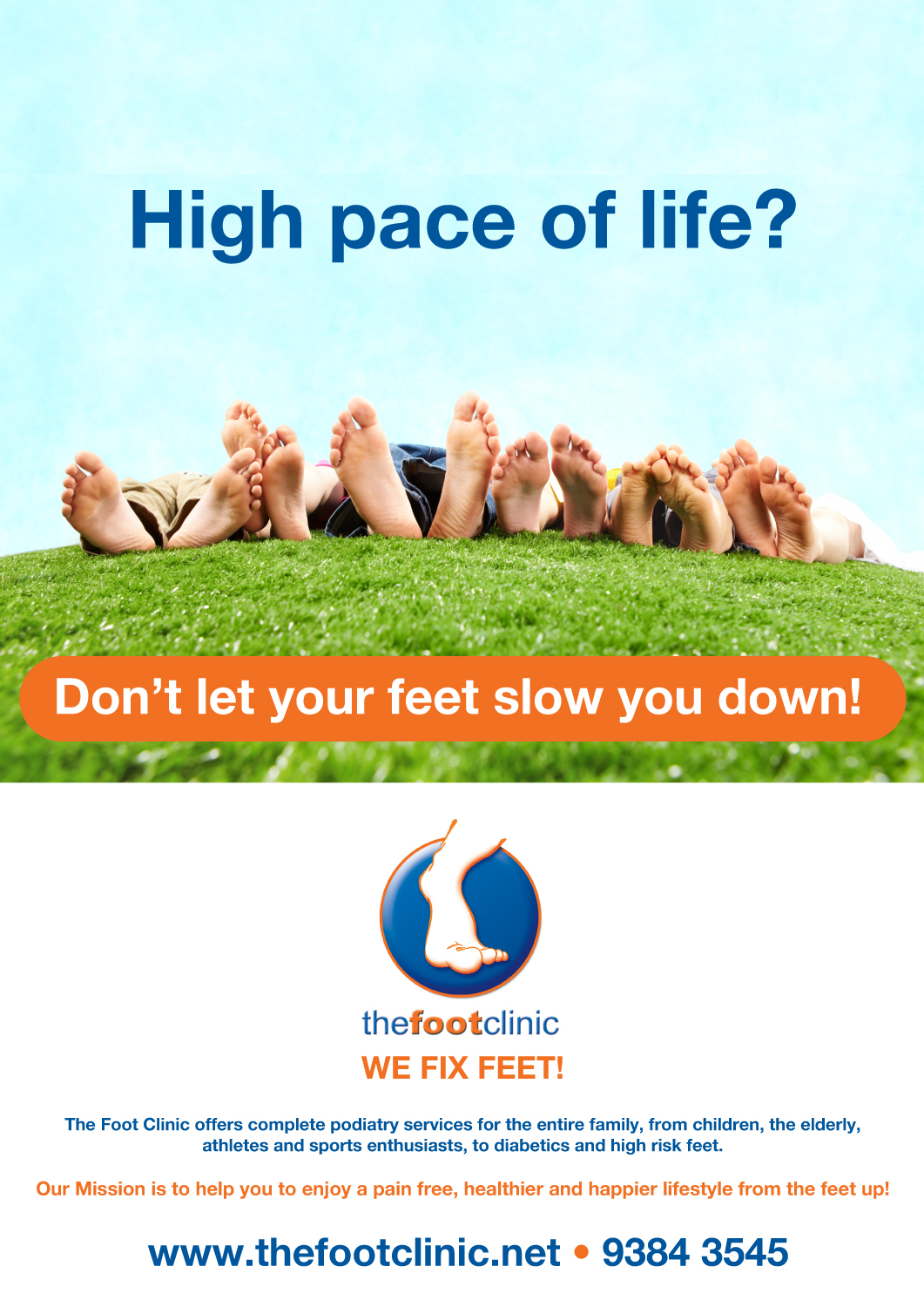 Poster Design by DiDi's for The Foot Clinic | Design #11105251
