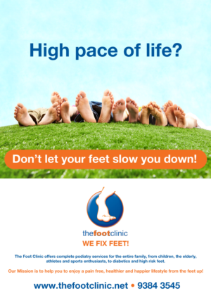 Poster Design by DiDi's for The Foot Clinic | Design: #11105251