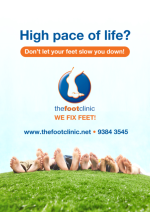 Podiatry Clinic needs an A0 poster design | Poster-Design von DiDi's