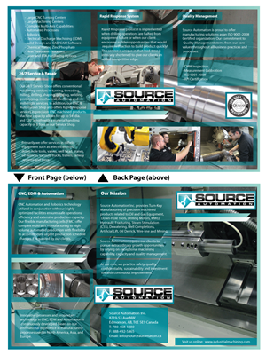 Diseño de Brochure por Tjax para Source Automation Inc | Diseño #2326060