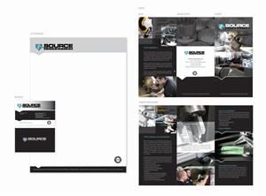Brochure, Stationary and Card Design for Machining and Manufacturing | Brochure Design by san011