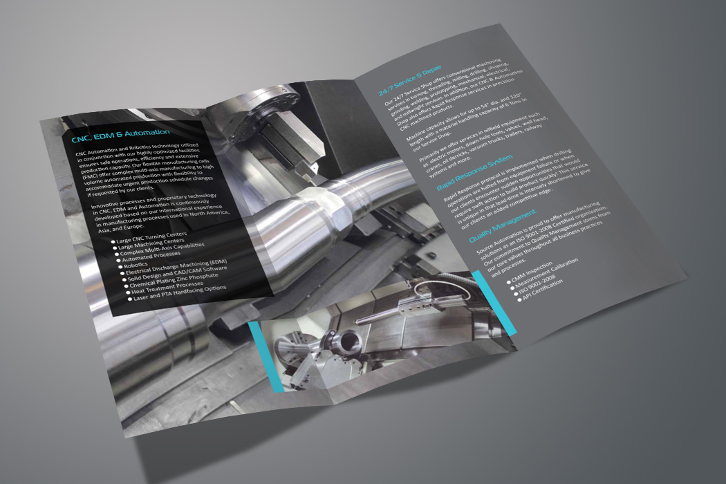 Brochure Design by tanya for Source Automation Inc | Design #2309453
