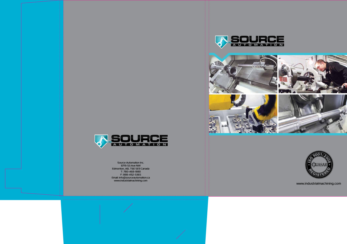 Brochure Design by tanya for Source Automation Inc | Design #2314643