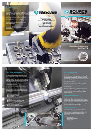 Brochure Design by tanya for Source Automation Inc | Design: #2314693