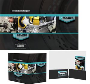 Brochure, Stationary and Card Design for Machining and Manufacturing | Brochure Design by Soula Vetter