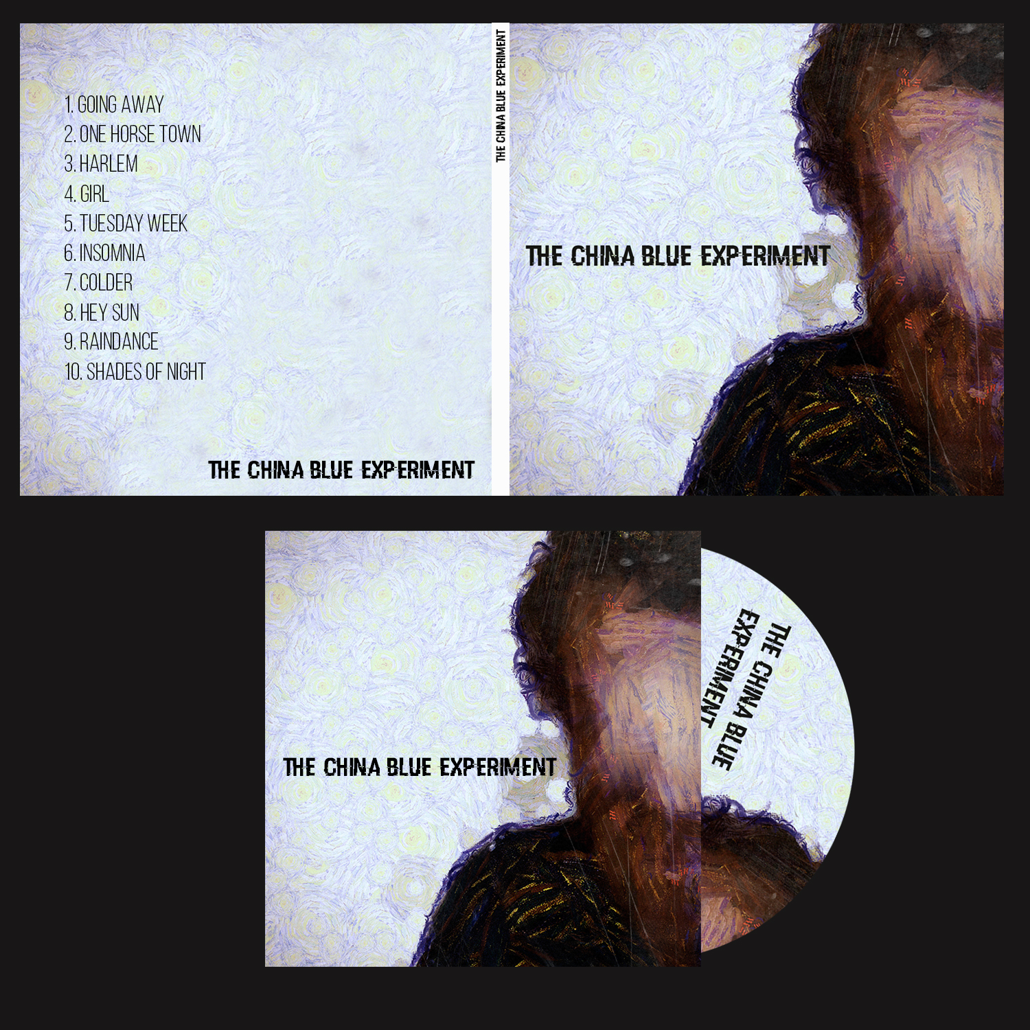 Design de Pochette de CD par Paulo Duelli pour The China Blue Experiment | Design : #11152992