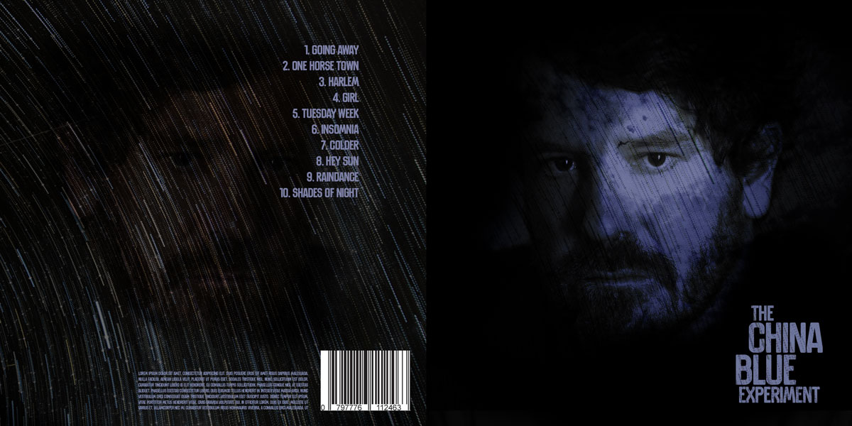 Design de Pochette de CD par RedOne22 pour The China Blue Experiment | Design #11072710