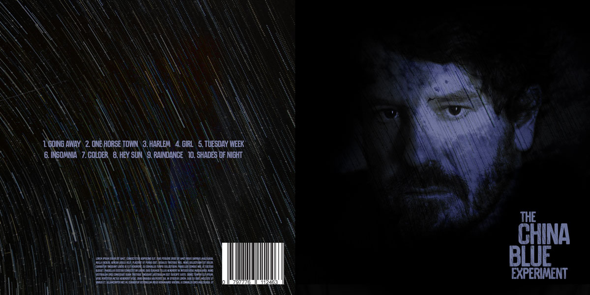 CD Cover Design by RedOne22 for The China Blue Experiment | Design #11072737
