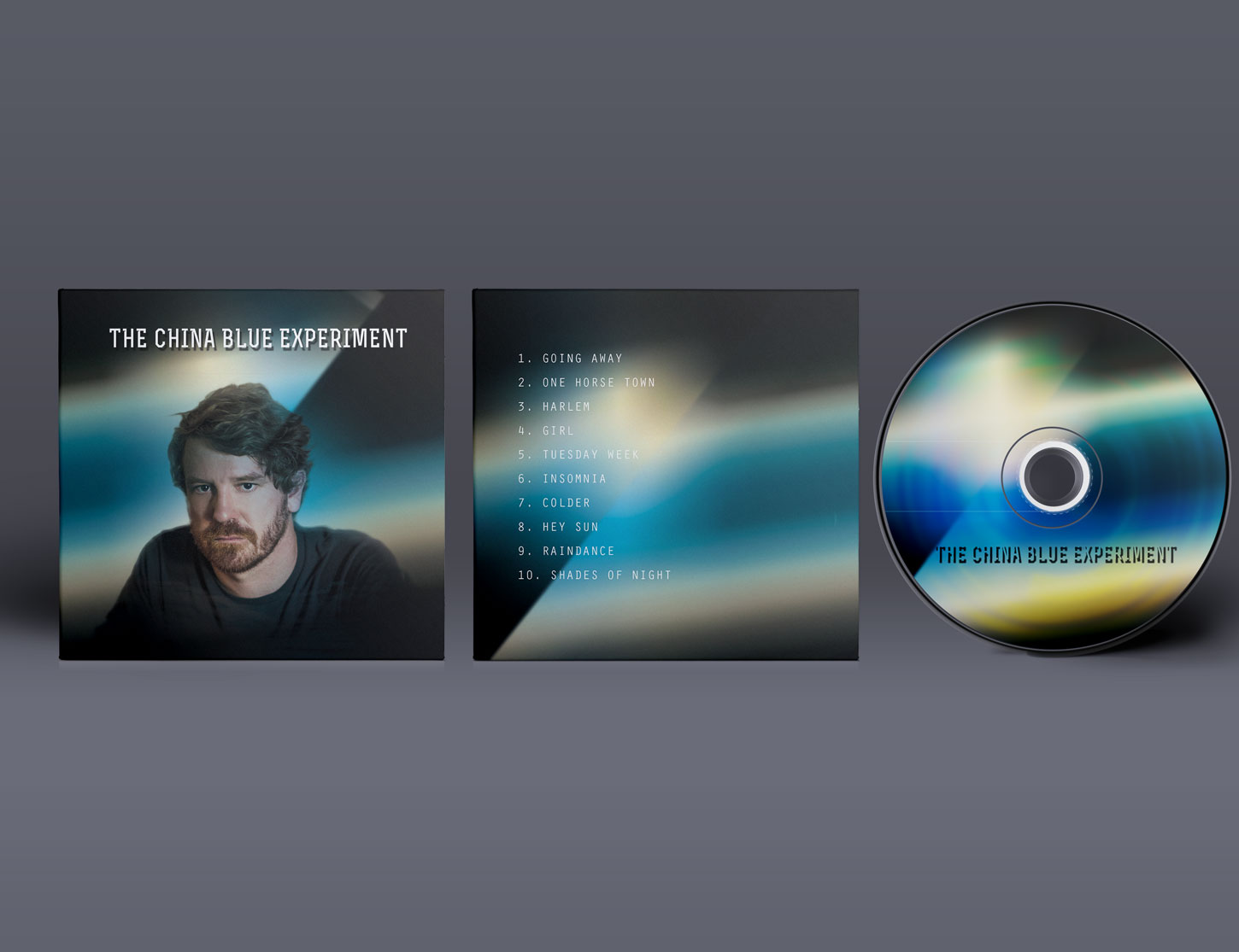 CD Cover Design by spena for The China Blue Experiment | Design #11096498