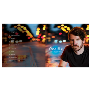 Design de Pochette de CD par Alpha pix pour The China Blue Experiment | Design : #11092022
